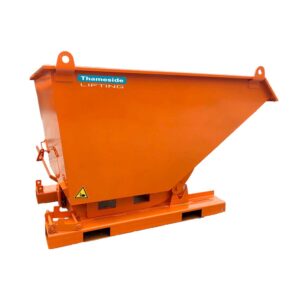 Craneable tipping skip